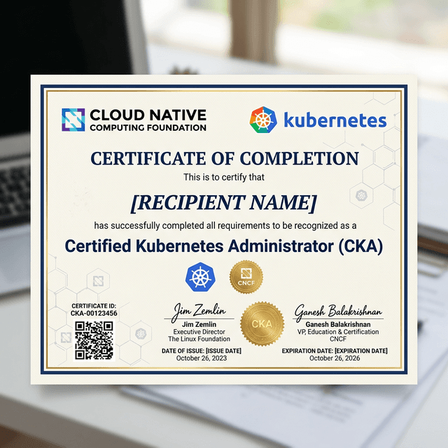 Certified Kubernetes Administrator (CKA)